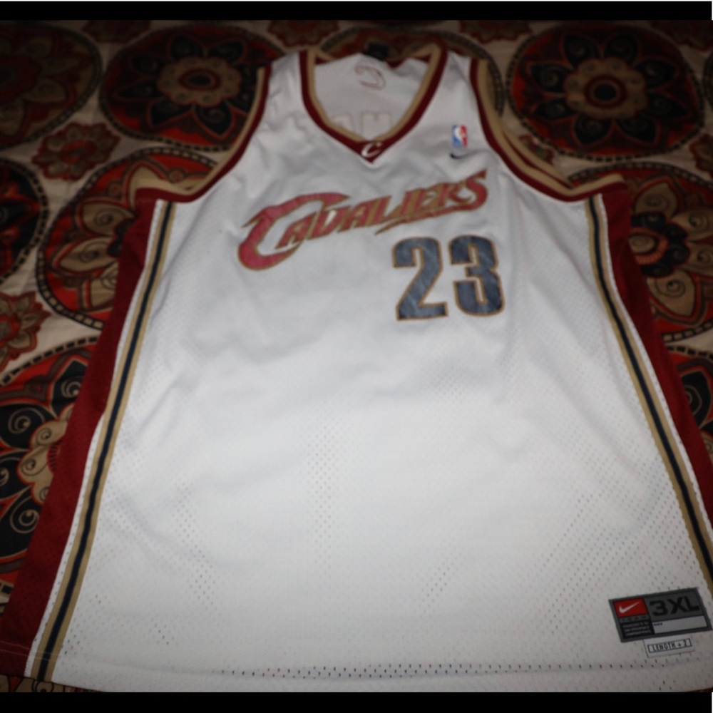Lebron James Nike Cavalier Jersey.